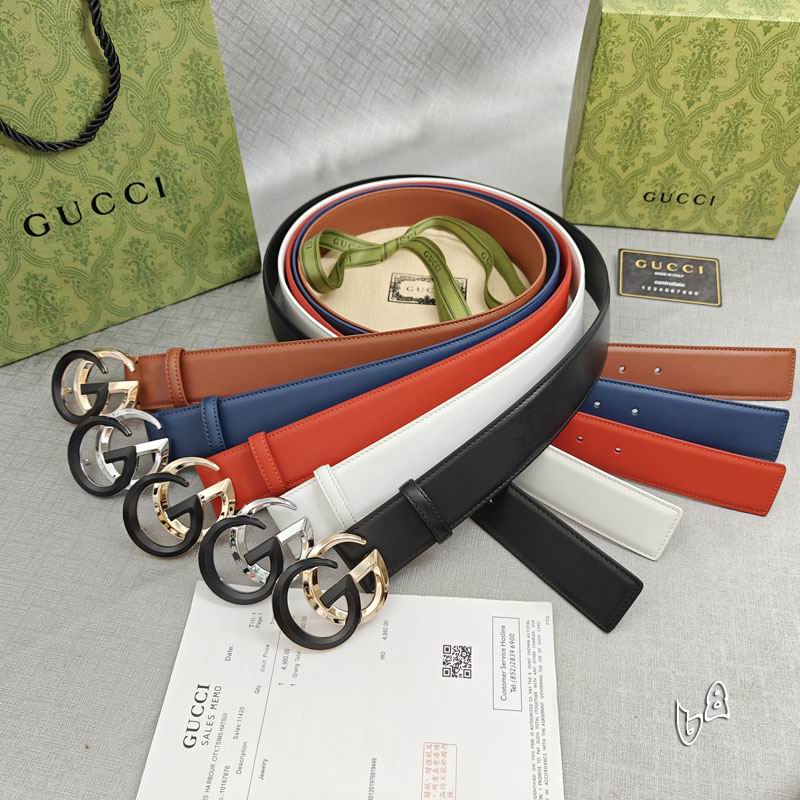 Gucci belt 38mmX90-125cm lb26